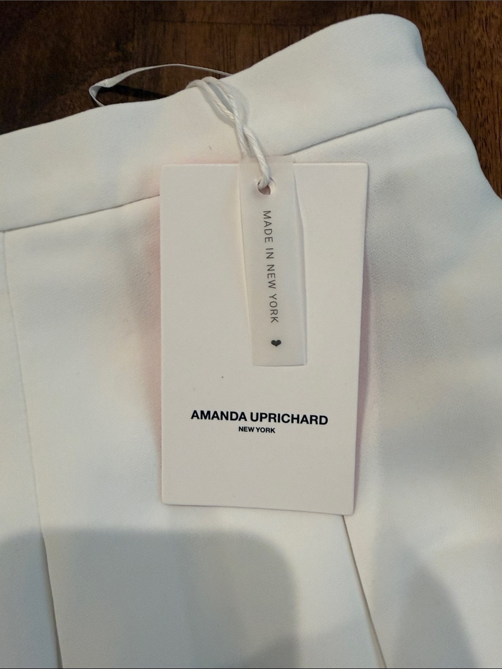 Amanda Uprichard White Pleated Skater Skort - Picture 2 of 6